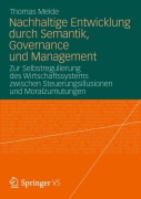 Cover-Bild zum Titel 'Nachhaltige Entwicklung durch Semantik, Governance und Management' von 'Thomas Melde'