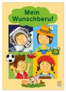 Cover-Bild zum Titel 'Mein Wunschberuf (Wandkalender 2026 DIN A2 hoch), CALVENDO Monatskalender' von 'Marion Krätschmer'