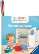 Cover-Bild zum Titel 'Mein Knuddel-Knautsch-Buch: Bei uns zu Hause' von 'Sandra Grimm'