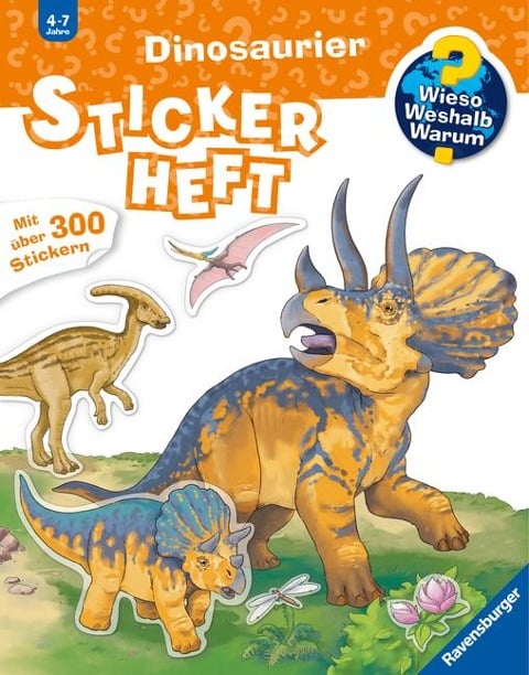 Dinosaurier Stickerheft - 