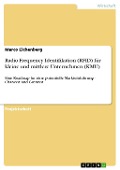 Cover-Bild zum Titel 'Radio-Frequency-Identifikation (RFID) für kleine und mittlere Unternehmen (KMU)' von 'Marco Eichenberg'