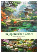 Cover-Bild zum Titel 'Im japanischen Garten. Zauberhafte Illustrationen (Tischkalender 2026 DIN A5 hoch), CALVENDO Monatskalender' von 'Rose Hurley'