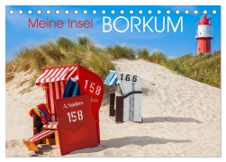 Cover-Bild zum Titel 'Meine Insel Borkum (Tischkalender 2026 DIN A5 quer), CALVENDO Monatskalender' von 'Dietmar Scherf'
