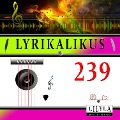 Cover-Bild zum Titel 'Lyrikalikus 239' von 'Friedrich Nietzsche, Friedrich Frieden'