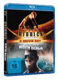 Cover-Bild zum Titel 'Pitch Black - Planet der Finsternis & Riddick - Chroniken eines Kriegers' von 'Jim Wheat, Ken Wheat, Jim Wheat, Ken Wheat, David Twohy'