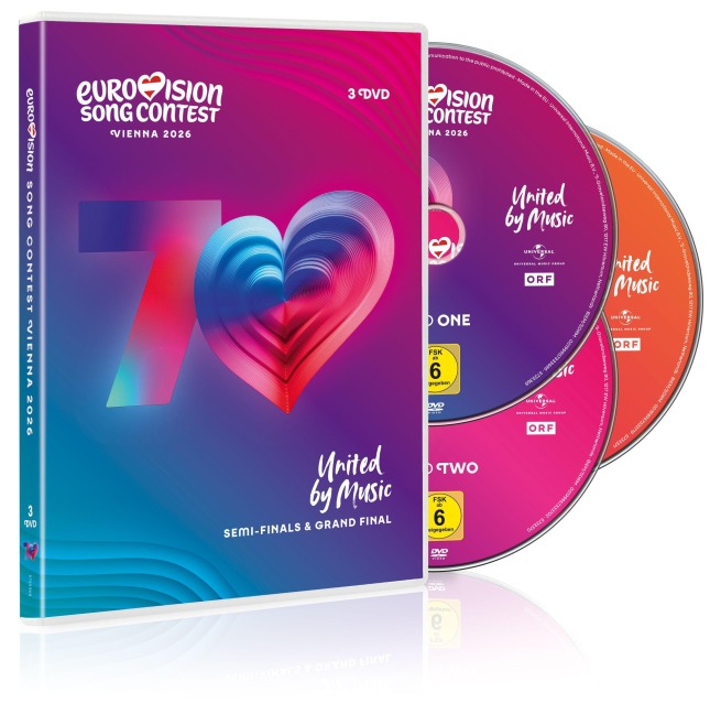 Eurovision Song Contest Vienna 2026 (3DVD) - Artists Various