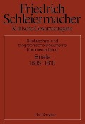 Cover-Bild zum Titel 'Briefwechsel 1808-1810' von 'Sarah Schmidt'