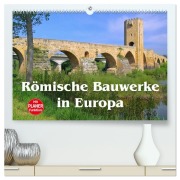 Cover-Bild zum Titel 'Römische Bauwerke in Europa (hochwertiger Premium Wandkalender 2026 DIN A2 quer), Kunstdruck in Hochglanz' von 'LianeM LianeM'