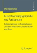 Cover-Bild zum Titel 'Lernentwicklungsgespräche und Partizipation' von 'Marina Bonanati'