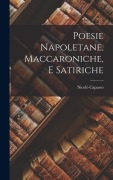 Cover-Bild zum Titel 'Poesie Napoletane, Maccaroniche, E Satiriche' von 'Nicolò Capasso'