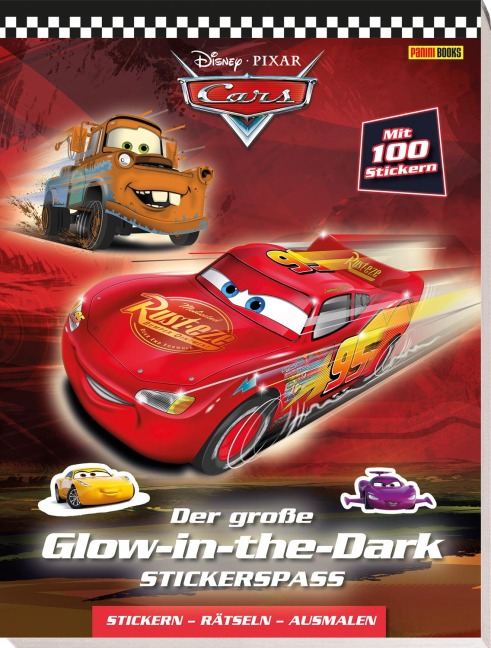 Disney Cars: Der große Glow-in-the-Dark-Stickerspaß - 