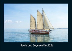 Cover-Bild zum Titel 'Boote und Segelschiffe 2026 Fotokalender DIN A4' von 'Tobias Becker'