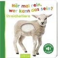 Cover-Bild zum Titel 'Hör mal rein, wer kann das sein? Streicheltiere' von ''