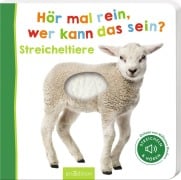 Cover-Bild zum Titel 'Hör mal rein, wer kann das sein? Streicheltiere' von ''