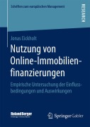 Cover-Bild zum Titel 'Nutzung von Online-Immobilienfinanzierungen' von 'Jonas Eickholt'