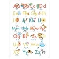 Cover-Bild zum Titel 'ABC Poster 70,7x100 cm.  Alphabet spielerisch mit Tieren lernen | Das ABC-Lernposter mit Groß- und Kleinbuchstaben |' von 'Lisa Wirth'