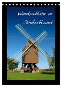 Cover-Bild zum Titel 'Windmühlen in Deutschland (Tischkalender 2027 DIN A5 hoch), CALVENDO Monatskalender' von 'Frauke Scholz'
