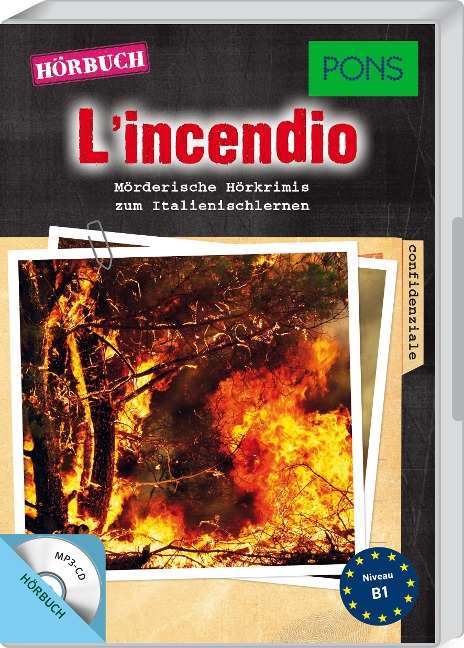 PONS Hörkrimi Italienisch - L'incendio - 