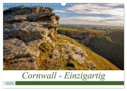 Cover-Bild zum Titel 'Cornwall - Einzigartig (Wandkalender 2026 DIN A3 quer), CALVENDO Monatskalender' von 'Manuela Steinbach'