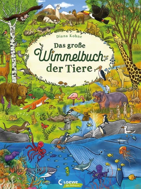 Das große Wimmelbuch der Tiere - 