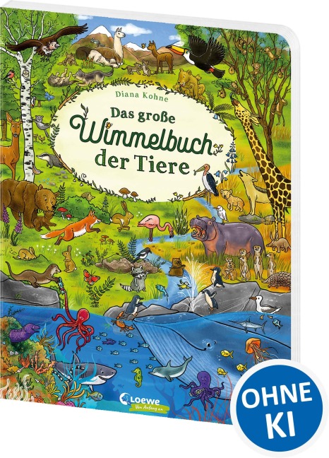 Das große Wimmelbuch der Tiere - 