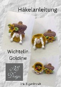 Cover-Bild zum Titel 'Häkelanleitung Wichtelin Goldine' von 'Iris Eigenbrodt'