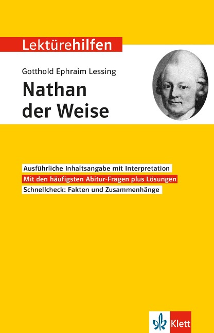 Lektürehilfen Gotthold Ephraim Lessing "Nathan der Weise" - 