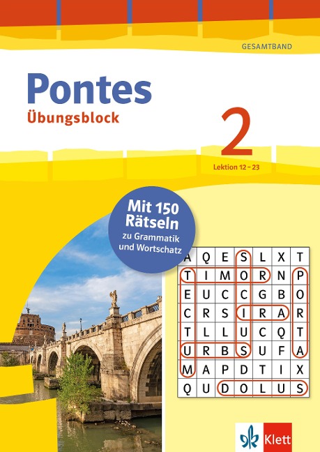 Pontes 2 Gesamtband (ab 2020) - Übungsblock zum Schulbuch 2. Lernjahr - 