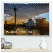 Cover-Bild zum Titel 'Düsseldorf - Impressionen (hochwertiger Premium Wandkalender 2026 DIN A2 quer), Kunstdruck in Hochglanz' von 'Michael Fahrenbach'