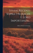 Cover-Bild zum Titel 'Studii Recenti Sopra I Nuraghi E Loro Importanza...' von ''