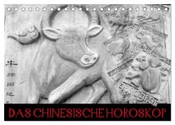 Das Chinesische Horoskop / Geburtstagskalender (Tischkalender 2025 DIN A5 quer), CALVENDO Monatskalender - Elisabeth Stanzer