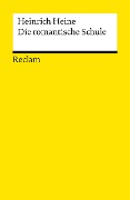 Cover-Bild zum Titel 'Die romantische Schule' von 'Heinrich Heine'