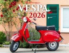Kalender Vespa 2026 Eintragkalender - Dieter Rebmann
