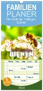 Familienplaner 2024 - Die Welt der fleißigen Bienen mit 5 Spalten (Wandkalender, 21 x 45 cm) CALVENDO - Happy Monkey