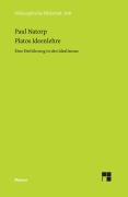 Cover-Bild zum Titel 'Platos Ideenlehre' von 'Paul Natorp'
