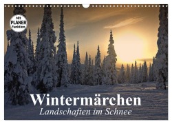 Cover-Bild zum Titel 'Wintermärchen. Landschaften im Schnee (Wandkalender 2026 DIN A3 quer), CALVENDO Monatskalender' von 'Elisabeth Stanzer'