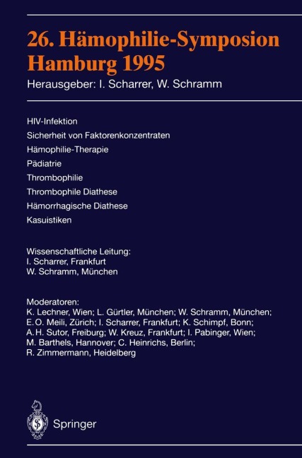 26. Hämophilie-Symposion - 