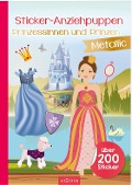 Cover-Bild zum Titel 'Sticker-Anziehpuppen Metallic - Prinzessinnen und Prinzen' von ''