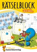 Cover-Bild zum Titel 'Rätselblock ab 10 Jahre - Band 1' von 'Agnes Spiecker'