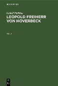 Ludolf Parisius: Leopold Freiherr von Hoverbeck. Teil 1 - Ludolf Parisius