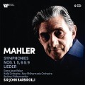 Cover-Bild zum Titel 'Sinfonien 1,5,6,9,Lieder' von 'John/HOM/POL/BP/Baker Barbirolli'