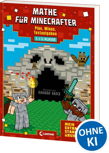 Mathe für Minecrafter - Mein extrastarkes Übungsbuch - 
