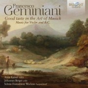 Cover-Bild zum Titel 'Geminiani: Good Taste in the Art of Music' von 'Various'