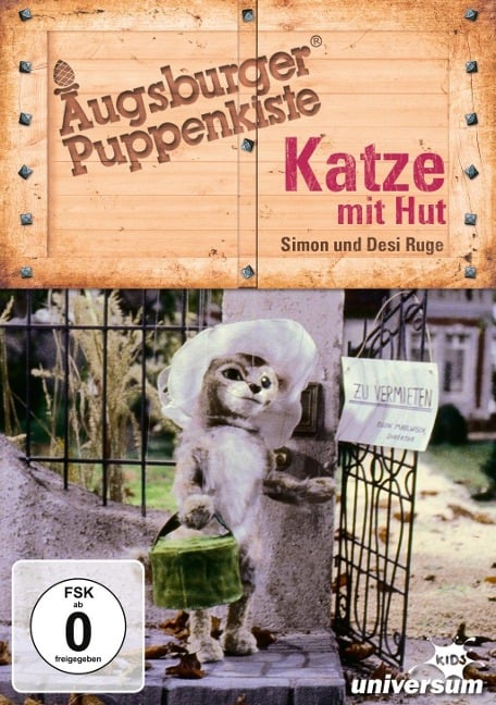 Augsburger Puppenkiste - Katze mit Hut - 