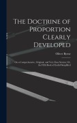 Cover-Bild zum Titel 'The Doctrine of Proportion Clearly Developed' von 'Oliver Byrne'