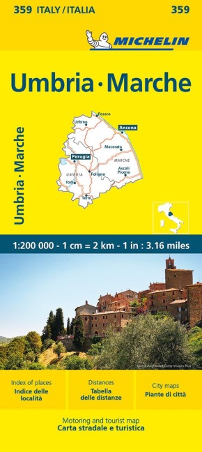 Michelin Umbrien und Marken - 