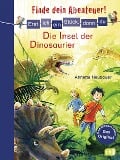 Cover-Bild zum Titel 'Erst ich ein Stück, dann du - Finde dein Abenteuer! 06 Die Insel der Dinosaurier' von 'Annette Neubauer'