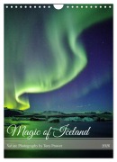 Cover-Bild zum Titel 'Magic of Iceland - nature photography (Wall Calendar 2026 DIN A4 portrait), CALVENDO 12 Month Wall Calendar' von 'Tony Prower'