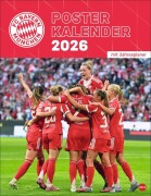 Cover-Bild zum Titel 'FC Bayern München Frauen Posterkalender 2026' von ''