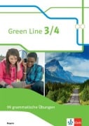 Cover-Bild zum Titel 'Green Line 3/4. 99 grammatische Übungen mit Lösungen 7./8. Klasse. Ausgabe Bayern ab 2017' von ''
